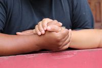 People in shelters